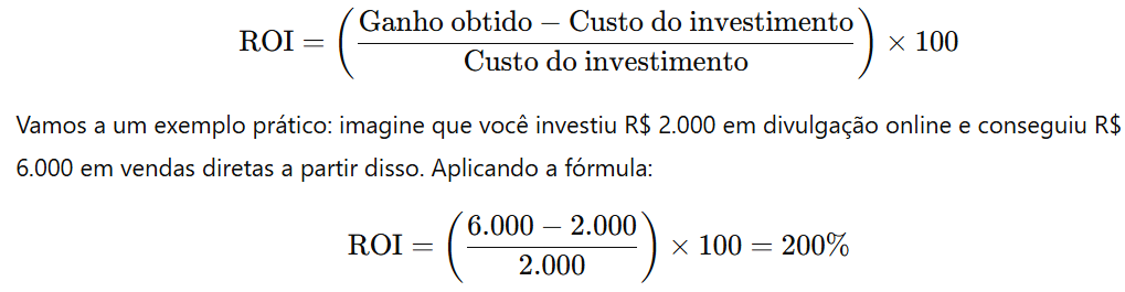 Cálculo de Retorno de Investimento